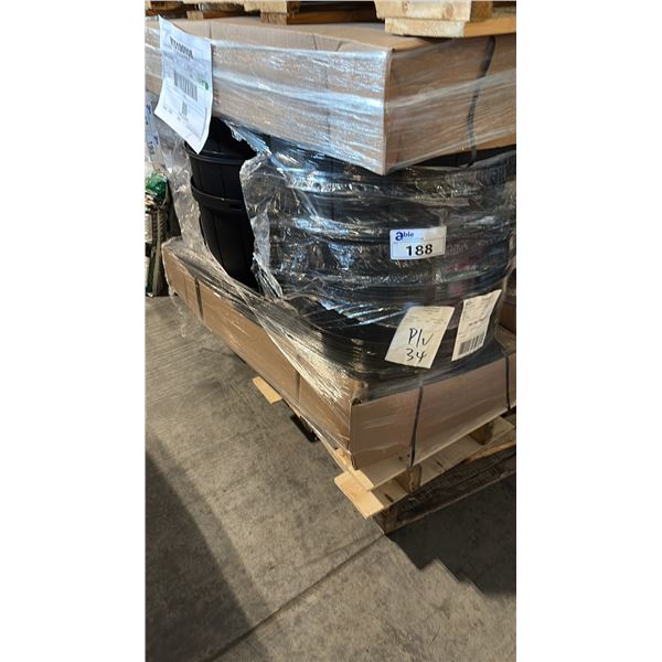 4 GARDEN CENTRAL 50-GALLON RAIN BARRELS