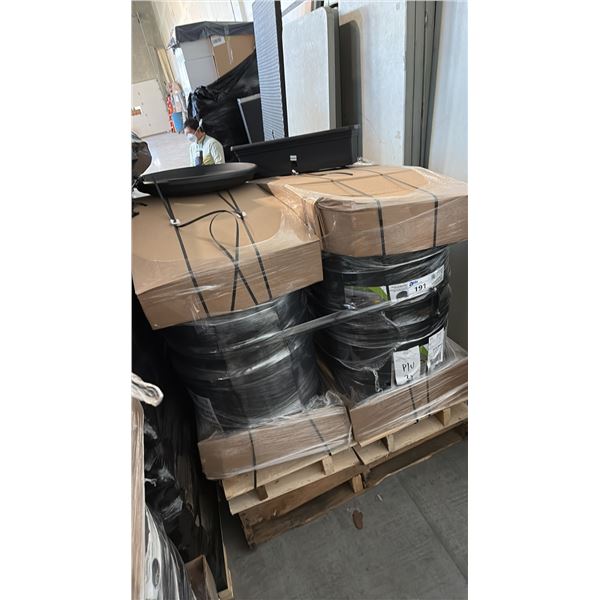 4 GARDEN CENTRAL 50-GALLON RAIN BARRELS