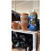 Image 3 : PALLET OF MIXED ITEMS INCL ACADIE HYDROLYZED FISH (1L) 100%-NATURAL ORGANIC-APPROVED LIQUID