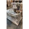 Image 1 : PALLET OF POTS INCL DEROMA PLANTER BOWL 9.1-INCH, ROUND, UNGLAZED TERRACOTTA CLAY PLANTER