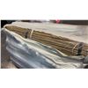Image 2 : PALLET OF BUNDLED BAMBOO STAKES IN 6' AND 5' FT ~9 BUNDLES