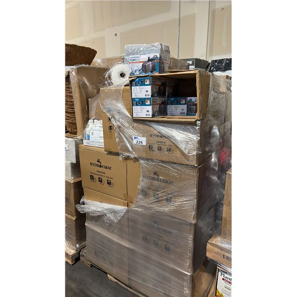 MIXED ITEMS INCL HYDROFARM HGN3284 HEAVY-DUTY, POLYETHYLENE TRELLIS NETTING, AAPW550 550