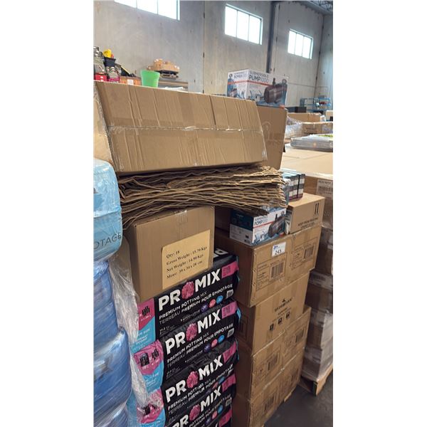 MIXED ITEMS INCL PREMIUM PEAT-BASED POTTING SOIL 17.2KG X 5BAGS, ACTIVE AQUA AAPW1000