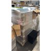 Image 1 : PLASTIC PROPAGATION TRAYS INCL 72-CELL TRAY ~2000 UNITS AND ARTIFICIAL FOLIAGE EXPANDABLE PRIVACY