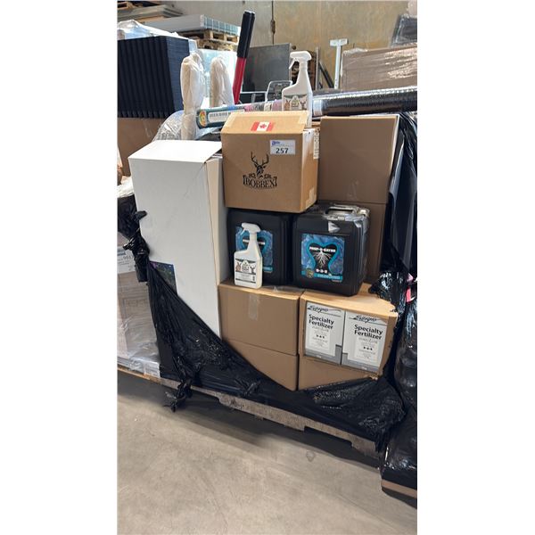 MIXED ITEMS INCL PROP-O-GATOR 0-3-2 ALL-IN-ONE ROOT STIMULATOR PLANT-FOOD, ROBBEX DEER & RABBIT