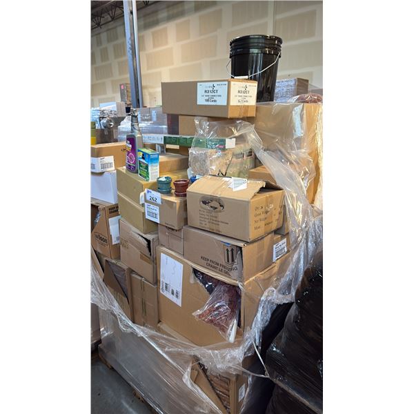 ASSORTED GARDEN SUPPLIES INCL COCO COIR PEAT BLOCKS, WILSON SPIDER OUT READY TO USE INSECTICIDE,