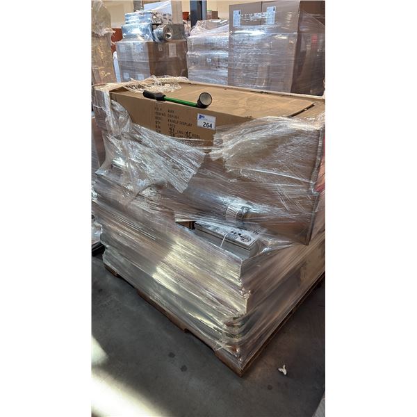 DSP-001  4-TIER PORTABLE RETAIL SHELVING DISPLAY, GROWING MEDIUM AND MORE
