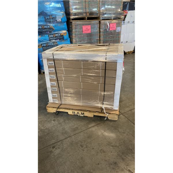 PALLET OF 4-PACK FLEXIBLE 4X47 SCALLOPED-EDGE RUBBER LANDSCAPE EDGING ~32PKS