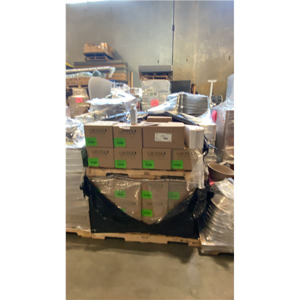 PALLET ITEMS INCL GROTEK SOLO-TEK BLOOM HIGHLY CONCENTRATED ONE-PART BASE NUTRIENT AND
