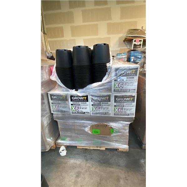 MIXED ITEMS INCL GROTEK SOLO-TEK BLOOM HIGHLY CONCENTRATED ONE-PART BASE NUTRIENT & BLOOM FERTILIZER