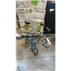 Image 1 : FROGS ON-BIKE WROUGHT-IRON GARDEN SCULPTURES