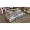 Image 1 : MIXED ITEMS INCL ~7'FT LARGE-SCALE AGRICULTURAL OR HYDROPONIC FLOOD-AND-DRAIN SYSTEM TRAY, ~77 WIRE