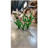 Image 1 : CACTUS WITH FLOWERS 3-PIECE SET GARDEN SCULPTURES
