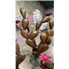 Image 3 : CACTUS WITH FLOWERS 3-PIECE SET GARDEN SCULPTURES