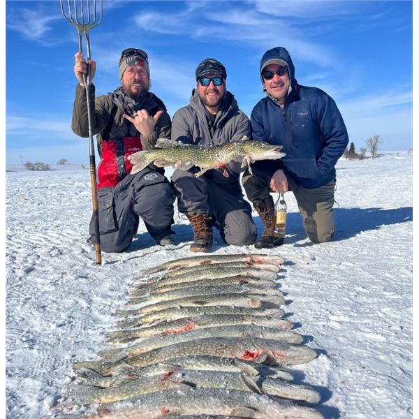 Ice Fishing for 2 - North Dakota
