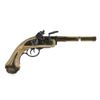 Image 4 : Percussion Replica Double-Barreled Flintlock Pistol
