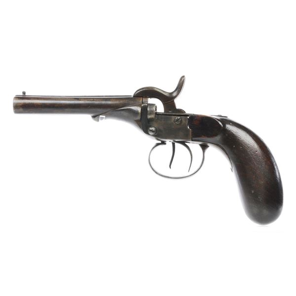 1850-1870 Belgian Percussion Double Pistol