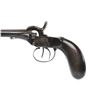 Image 2 : 1850-1870 Belgian Percussion Double Pistol