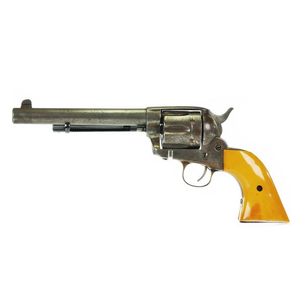 Colt U.S.A. Stamped Barrel Revolver, Possible Mexican Copy SA Black Powder .44