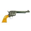 Image 5 : Colt U.S.A. Stamped Barrel Revolver, Possible Mexican Copy SA Black Powder .44