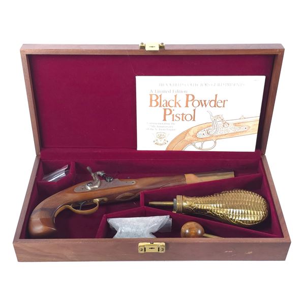 Harley Davidson V Twin Anniversary Black Powder Pistol