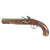 Image 1 : J. Sharpe Brass Barrel Tower Flintlock Pistol