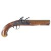 Image 2 : J. Sharpe Brass Barrel Tower Flintlock Pistol