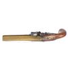 Image 9 : J. Sharpe Brass Barrel Tower Flintlock Pistol