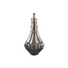 Image 3 : Antique Powder Flask Fluted Draped Motif