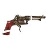 Image 2 : Pinfire 6 Round Cylinder Folding Trigger Revolver Belgian
