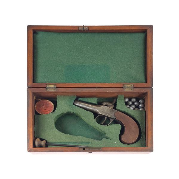 Calvert Leeds London Boot Pistol w/Case