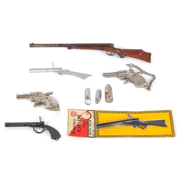(9) Assorted Mini Replica Guns