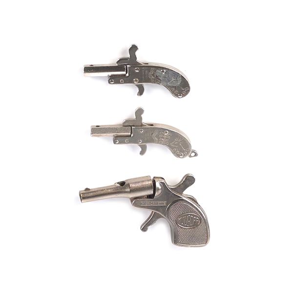 (3) Mini Replica Cap Guns