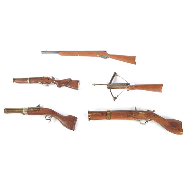 (5) Assorted Mini Replica Guns