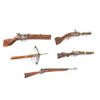 Image 2 : (5) Assorted Mini Replica Guns
