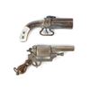 Image 2 : (2) Pepperbox & Broomhandle Pinfire Mini Guns