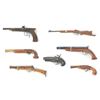 Image 1 : (7) Assorted Mini Replica Guns