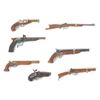 Image 2 : (7) Assorted Mini Replica Guns