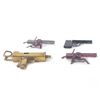 Image 3 : (4) Assorted Japanese Tin Replica Guns & UZI