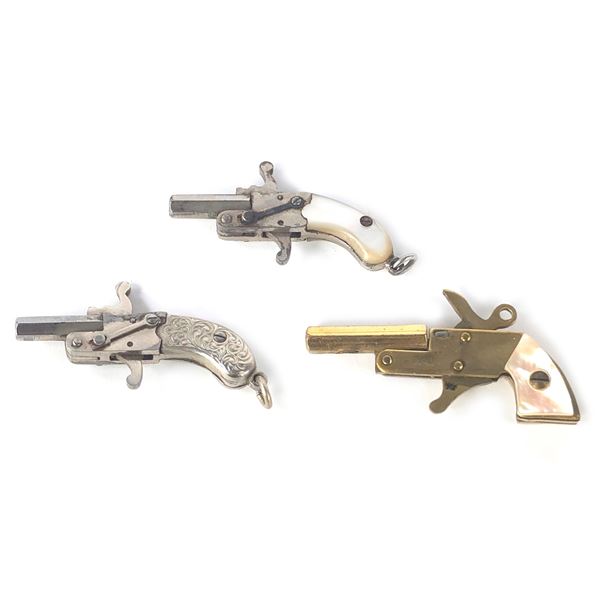 (3) 2mm Pinfire Pistols