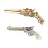 Image 1 : (2) Mini Replica Revolver & Pearl Handled Pistol