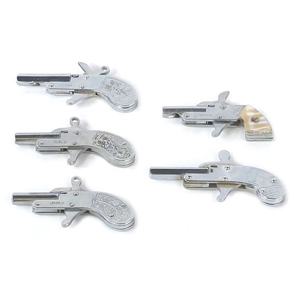(5) Assorted Mini Pinfire Guns