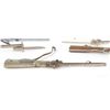 Image 4 : (5) Assorted Pinfire Model Rifles-Amazing Austrian Pearl Inlay Rifle