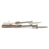 Image 6 : (5) Assorted Pinfire Model Rifles-Amazing Austrian Pearl Inlay Rifle