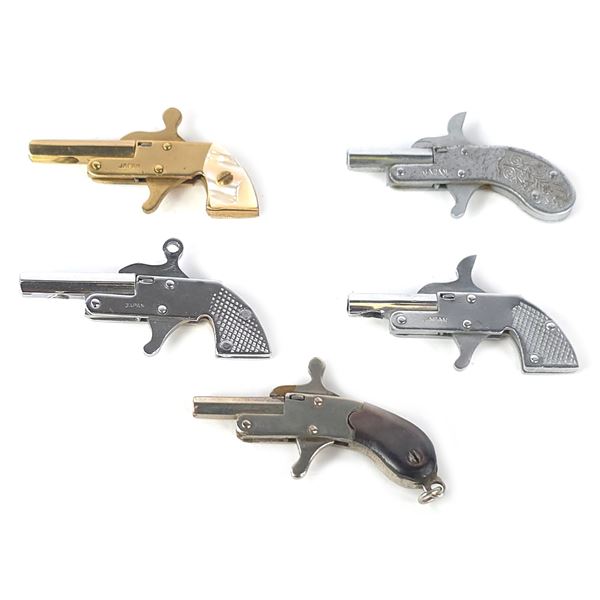 (5) Assorted Japanese Pinfire Pistols