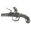 Image 1 : Ca. 1720 Belgian DeVilliers of Liege Flintlock Pocket Pistol
