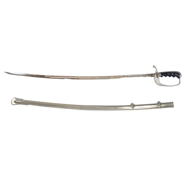 Army Officers Sword Zubco Spain Ca. 1906