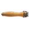Image 4 : Vintage Morse Dive Knife Brass Sheath Wood Handle USA