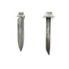 Image 5 : (2) WWII Theater Knives Engraved Handles Leather Sheaths