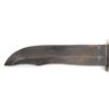 Image 3 : WWII Theater Knife Plexiglass Handle Red Tang w/Sheath